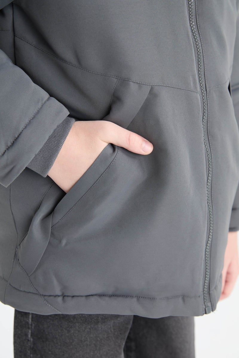 ديفاكتو جاكيت مطر اولادي وتر بروف بكابيشون - Image 5